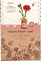 Robotime Robotime Red Carnation TW052 - Knutselen - DIY - Houten bouwpakket - Volwassenen - Bloemen - Creatief