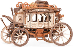 Robotime ROKR Stagecoach Music Box - AMKA1 - Knutselen - DIY - Miniatuur - Hobby - Bouwpakket - Modelbouw