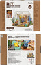 Robotime Rolife - Dreamy Garden House - DG163 - DIY Miniatuurhuis - Knutselen - Bouwpakket - Tuinhuisje