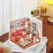 Robotime Rolife Happy Meals Kitchen - DW008 - Knutselen - DIY - Miniatuur - Hobby - Miniatuurhuisje - Creatief