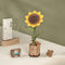 Robotime Sunflower TW011 - Zonnebloem - Knutselen - DIY - Houten bouwpakket - Volwassenen