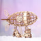Robotime Zeppelin - 3D Houten puzzel - DIY - Bouwpakket - Beweegbaar - Mechanische puzzel