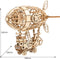 Robotime Zeppelin - 3D Houten puzzel - DIY - Bouwpakket - Beweegbaar - Mechanische puzzel
