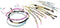 Rocaille mix, afm 4/0 , d: 5 mm, metallic kleuren, 130gr, gatgrootte 1,2 mm