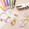Rocaille mix, afm 4/0 , d: 5 mm, metallic kleuren, 130gr, gatgrootte 1,2 mm