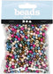 Rocaille mix, afm 4/0 , d: 5 mm, metallic kleuren, 130gr, gatgrootte 1,2 mm