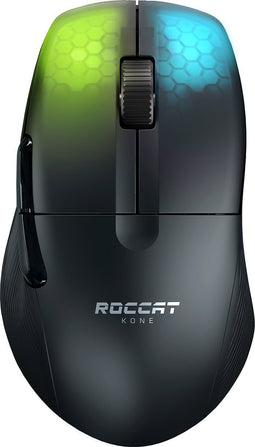 ROCCAT KONE Pro Air Gaming Muis - Draadloos - Zwart