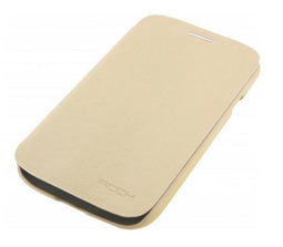 Rock Big City Leather Side Flip Case Cream Samsung Galaxy Grand I9080