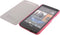 Rock Big City Leather Side Flip Case Rose Red HTC One