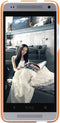 Rock Cover Ethereal Orange HTC One Mini