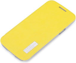 Rock Elegant Side Flip Case Lemmon Yellow Samsung Galaxy S4 Mini I9195