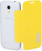 Rock Elegant Side Flip Case Lemmon Yellow Samsung Galaxy S4 Mini I9195