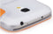 Rock Elegant Side Flip Case Orange Samsung Galaxy S4 Mini I9195