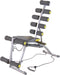 Rock Gym, 6-in-1 fitnessbank – Buikspiertrainer - Coretrainer – Buikspierbank, Halterbank, Fitnessapparaat voor thuis – Ab trainer incl. 2 weerstandsbanden