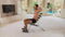 Rock Gym, 6-in-1 fitnessbank – Buikspiertrainer - Coretrainer – Buikspierbank, Halterbank, Fitnessapparaat voor thuis – Ab trainer incl. 2 weerstandsbanden