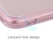 Rock - iPhone 7 Hoesje - Back Case Pure Sesies Goud