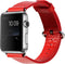 ROCK Leren bandje - Apple Watch Series 1/2/3/4 (38&40mm) - Rood