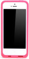 Rock Texture Double Color Protective Case Pink Apple iPhone 5