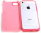 Rock Texture Double Color Protective Case Pink Apple iPhone 5