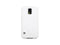 ROCK (Uni serie) book case - Wit kunstleer - hoesje voor Samsung Galaxy S5