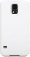ROCK (Uni serie) book case - Wit kunstleer - hoesje voor Samsung Galaxy S5