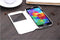 ROCK (Uni serie) book case - Wit kunstleer - hoesje voor Samsung Galaxy S5