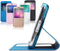 ROCK (Uni serie) book case - Wit kunstleer - hoesje voor Samsung Galaxy S5
