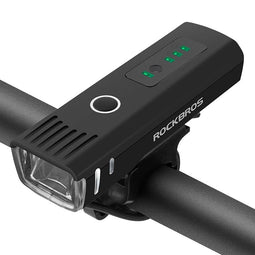 Rockbros 1500Mah Smart Inductie Fiets Front Light Waterdichte Usb Oplaadbare Led Head Light Fiets La