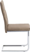 ROCKFORD - Eetkamerstoel - Beige - Kunstleer