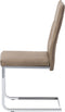 ROCKFORD - Eetkamerstoel - Beige - Kunstleer