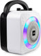 RockJam 10 Watt oplaadbare Bluetooth-karaokemachine met twee karaokemicrofoons - zwart