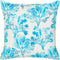 ROCKWEED - Sierkussen set van 2 - Wit/Blauw - 45 x 45 cm - Katoen