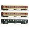 Roco 6200027 H0 set van 3: „Jaffa-Express” van de ÖBB 2e klas Bpo, 1e/2e Klasse ABPO