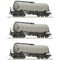 Roco 6600030 H0 3-delige set knikketelwagens van de DR