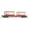 Roco 6600077 H0 containerwagen van de ÖBB/RCW
