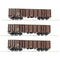 Roco 6600103 H0 3 open goederenwagens van de DR