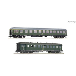 Roco 74011 H0 set van 2 stuks 2. Personentrein vrijlassing van de DB