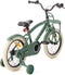 AMIGO 2Cool Jongensfiets 16 Inch - Kinderfiets voor 4 tot 6 Jaar - 100-115 cm - Groen - met Zijwieltjes