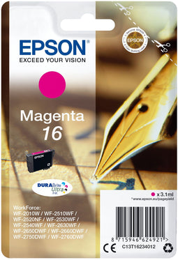 Epson C13T16234012 - Inktcartridge - Origineel - Magenta