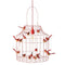 Dutch Dilight birdcage pendant lamp red