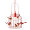 Dutch Dilight pendant lamp birds red