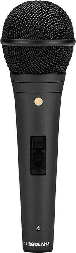 Røde M1-switch - interview en zang microfoon