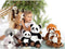 Rode Panda knuffel - GIPSY TOYS - Groen Woud, 20 cm