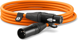 Rode XLR3M-O XLR Verbindingskabel 3 m Oranje