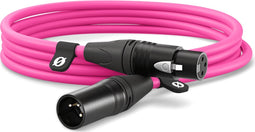 Rode XLR3M-P XLR Verbindingskabel 3 m Roze