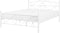 RODEZ - Tweepersoonsbed - Wit - 140 x 200 cm - Metaal