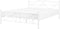 RODEZ - Tweepersoonsbed - Wit - 160 x 200 cm - Metaal