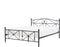 RODEZ - Tweepersoonsbed - Zwart - 160 x 200 cm - Metaal