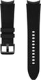 Samsung Galaxy Watch4 - Hybrid Leather Strap 20mm M/L - Zweetbestendig - Zwart