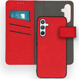 iMoshion Hoesje Geschikt voor Samsung Galaxy A54 (5G) Hoesje Met Pasjeshouder - iMoshion Uitneembare 2-in-1 Luxe Bookcase - Rood